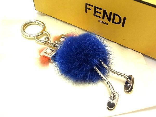 バッグチャームFENDI ファーキーチャーム 美品 - バッグチャーム