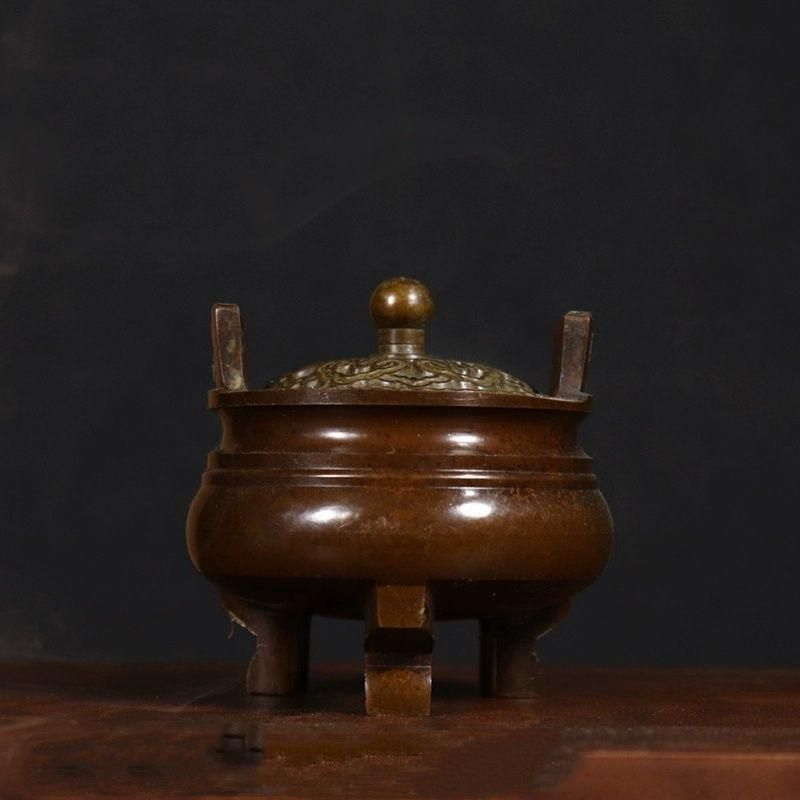 鉄器 鉄炉 鉄製香炉 デスク 書斎 香道具 工芸品 置物 鉄器 鉄炉 鉄製香炉 デスク 書斎 香道具 工芸品 置物