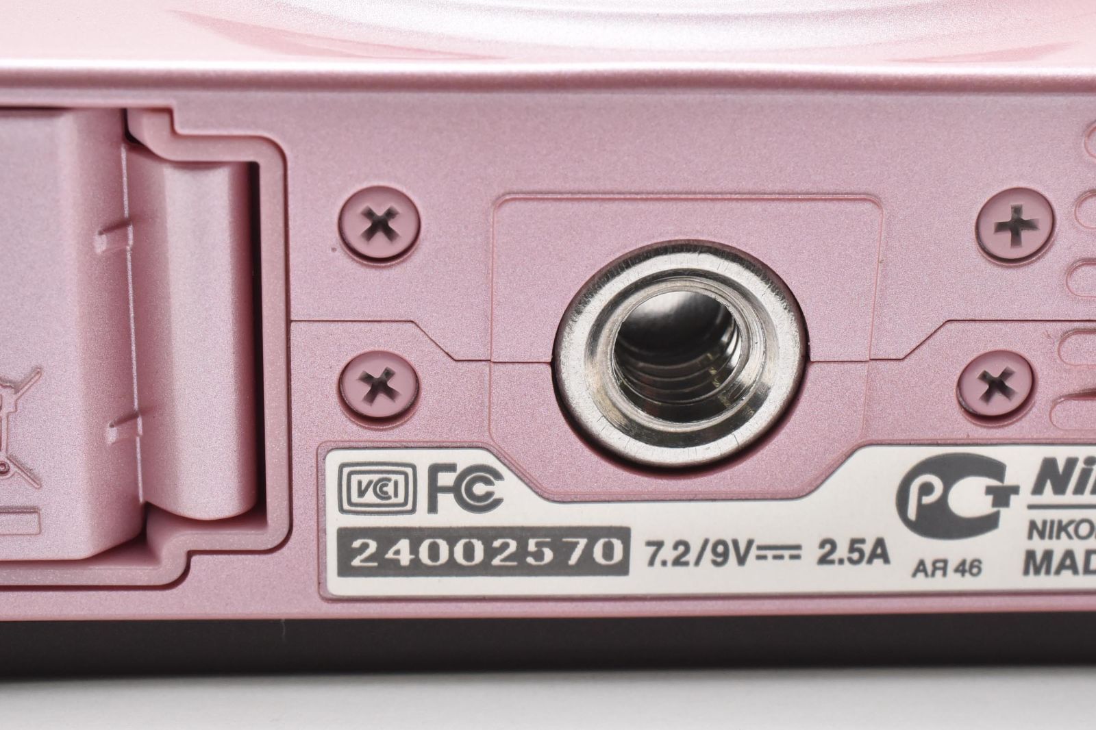  シャッター数 329回 ニコン NIKON 1 S ピンク ボディ ミラーレス一眼 デジタルカメラ ミラーレス一眼 デジタルカメラ