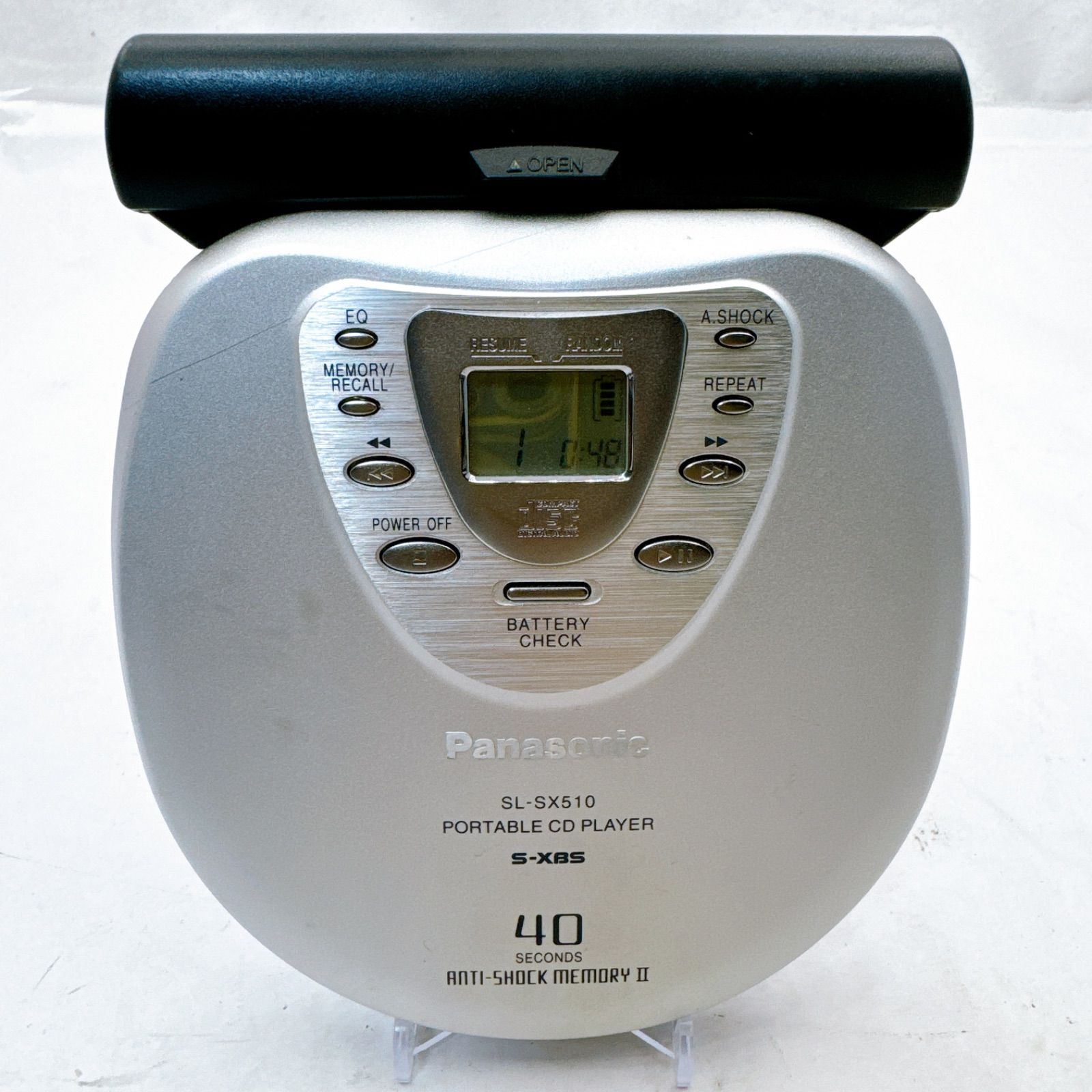 Panasonic ほど遠い SL-SX510 ポータブルCDプレーヤー
