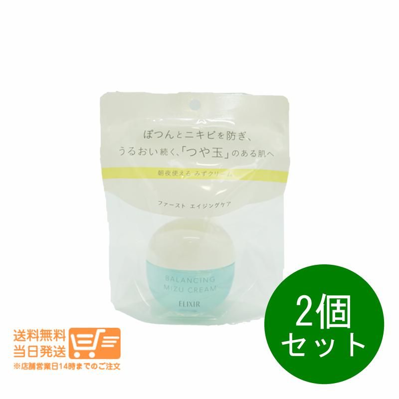 2個セット エリクシール ルフレ バランシング みずクリーム 60g 保湿クリーム 資生堂 送料無料
