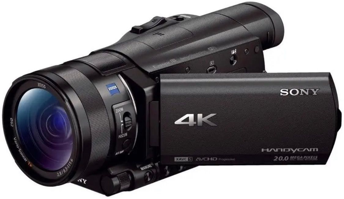 SONY 4K 光学12倍 Handycam FDR-AX100 BC - メルカリ