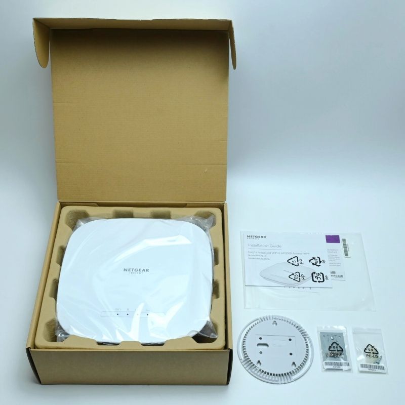 T04-t004 未使用品 NETGEAR WAX615 AX3000 WiFi 6 Insightアプリ&amp;クラウド 法人向けアクセスポイント PoE+受電 WAX615-100APS T04-t004 未使用品 NETGEAR WAX615 AX3000 WiFi 6 Insightアプリ