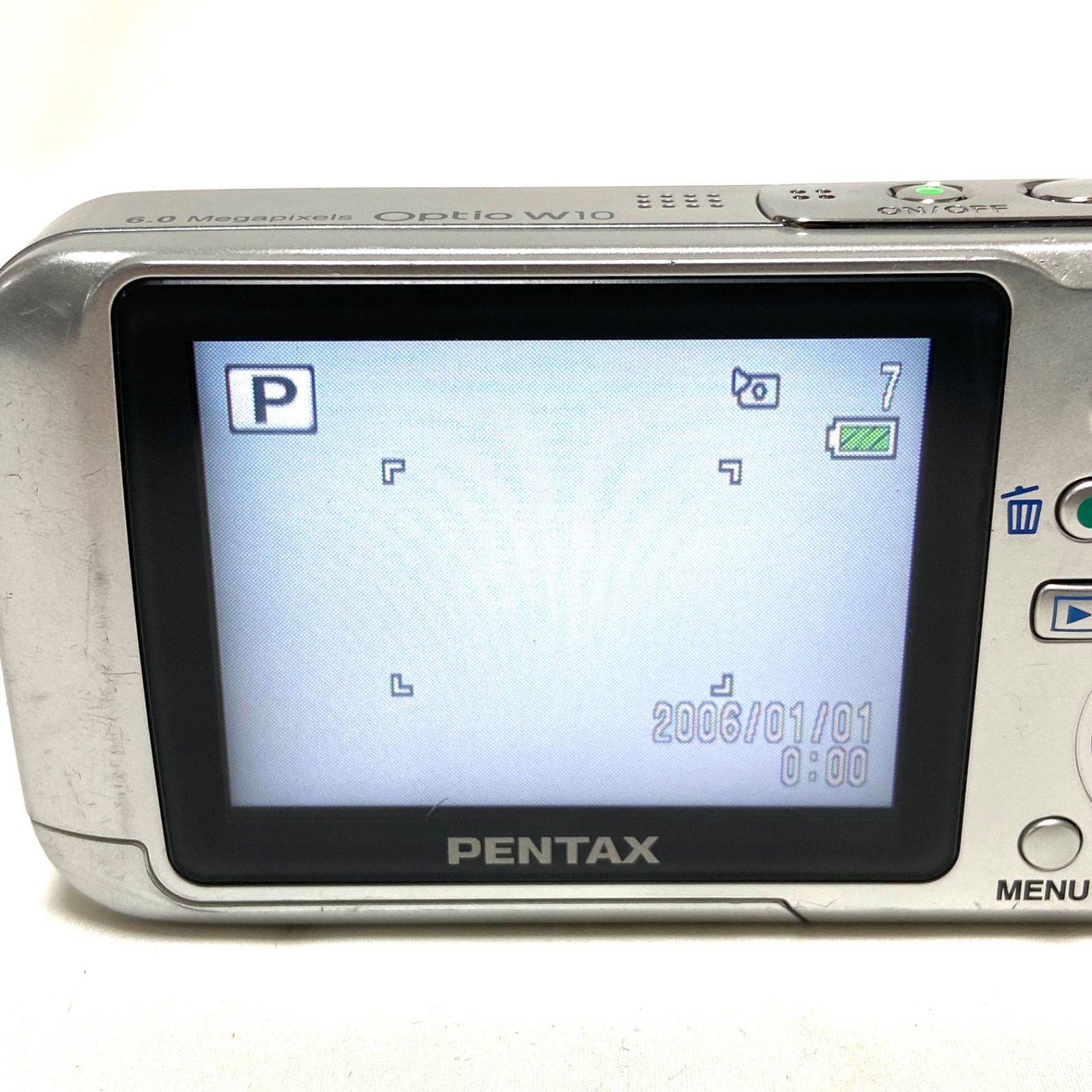 PENTAX Optio W10 ペンタックス オプティオ 6.0 MEGAPIXELS WATERPROOF 