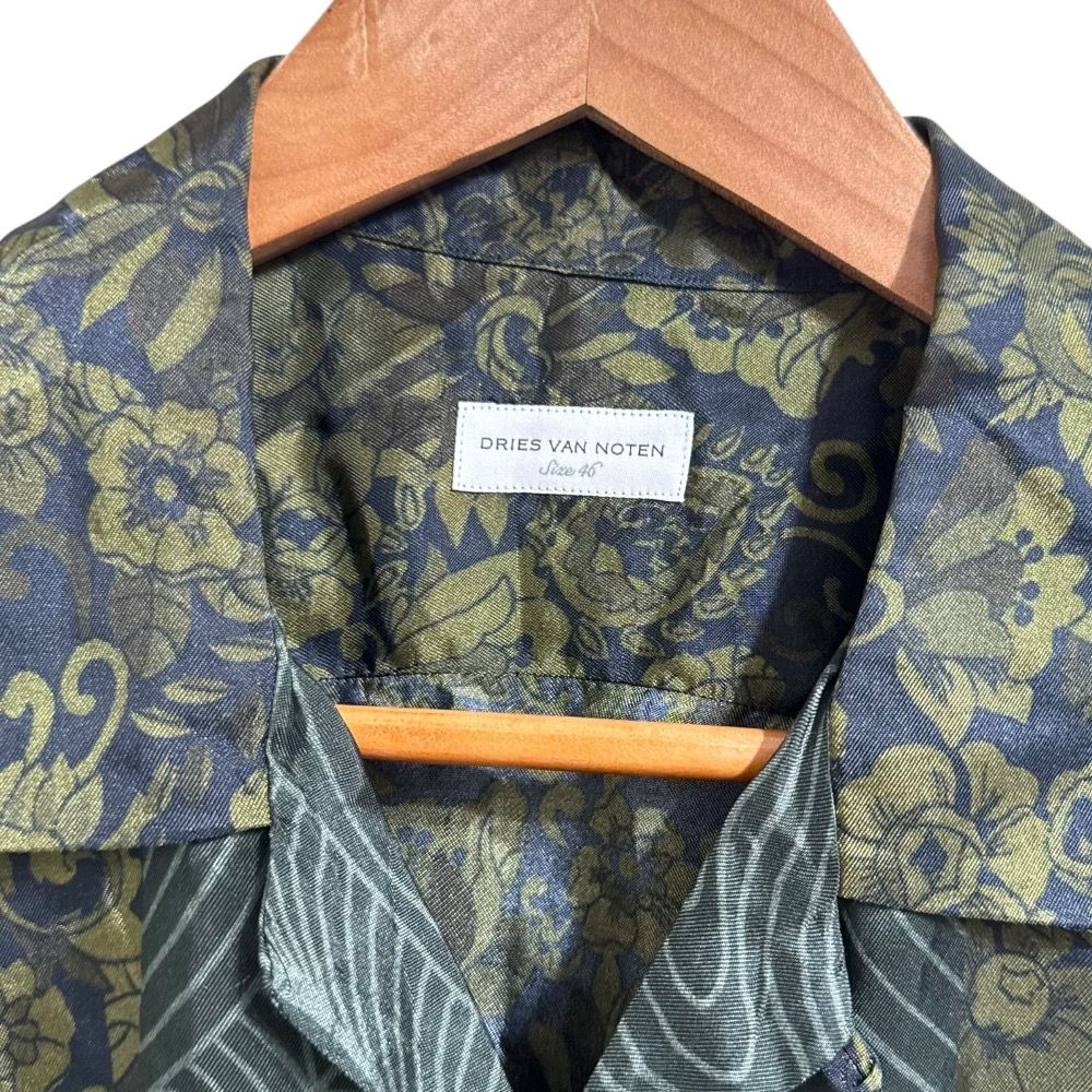 美品 Dries Van Noten ドリスヴァンノッテン ボタニカル柄