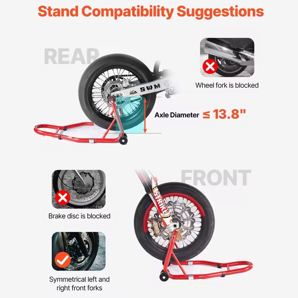 モーターサイクルスタンドリフト 850ポンド