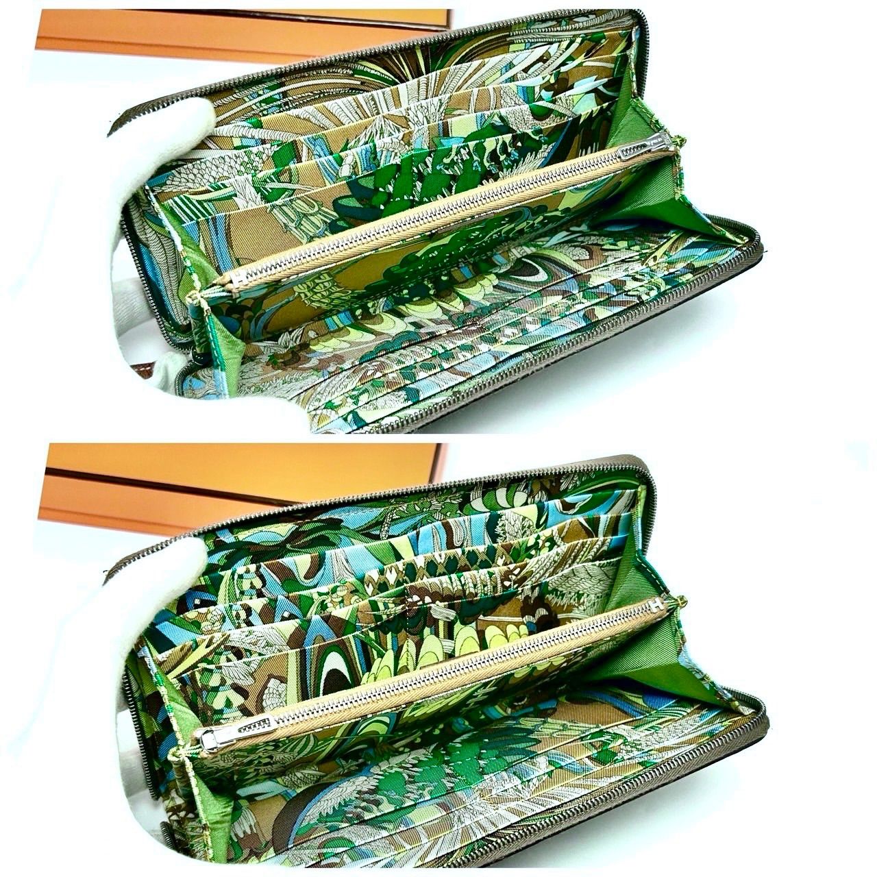 ❤お得なお品❤アザップロングシルクイン エトゥープ エルメス Y刻印 楽天市場】【新品】エルメス HERMES 長財布 ラウンドファスナー