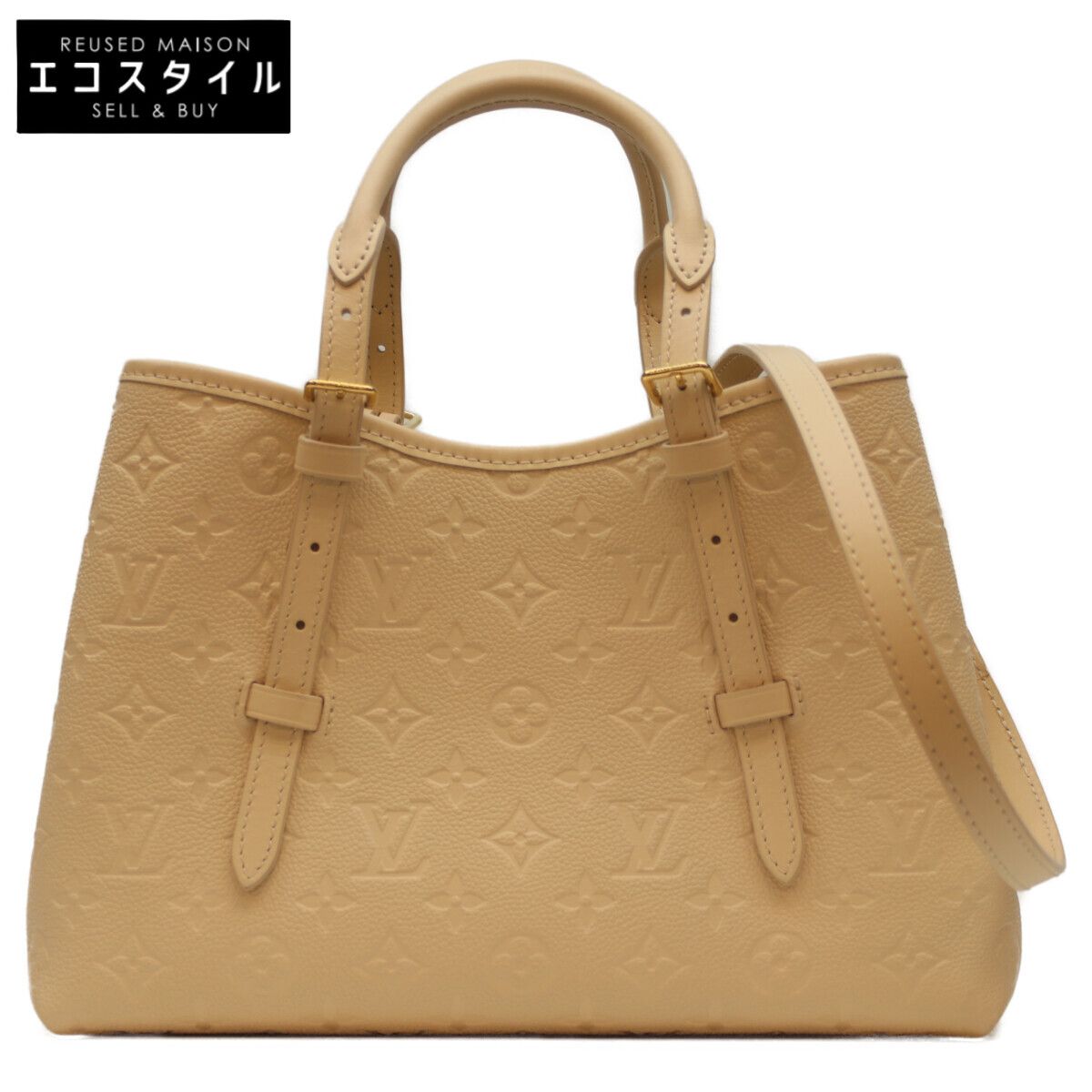 LOUIS VUITTON ルイヴィトン M11394 ｸﾚｰﾑ ﾓﾉｸﾞﾗﾑｱﾝﾌﾟﾗﾝﾄ ﾊﾞﾋﾞﾛﾝﾄｰﾄPM