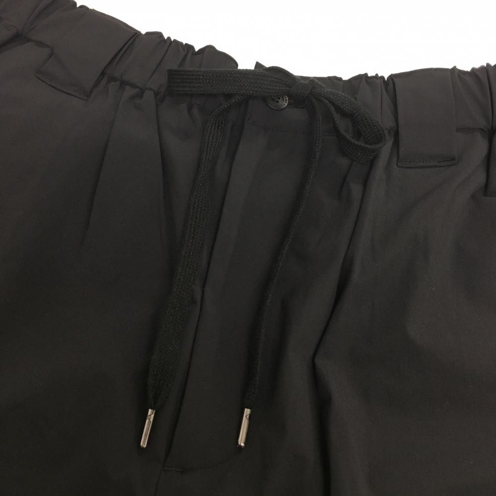 超美品】ローカルゴルフ パンツ 黒 ウエストゴム メンズ M/L ゴルフ
