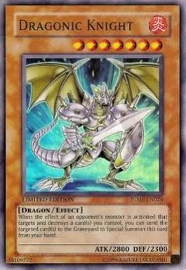 中古】遊戯王 JUMP-EN026[UR]：DRAGONIC KNIGHT/竜の騎士(英語版