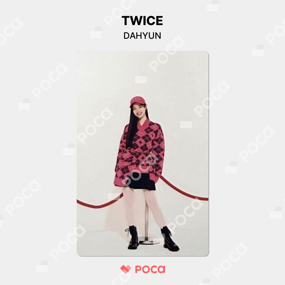 TWICE ダヒョン トレカ STRATEGY Platform_Nemo ver Step 2 ver