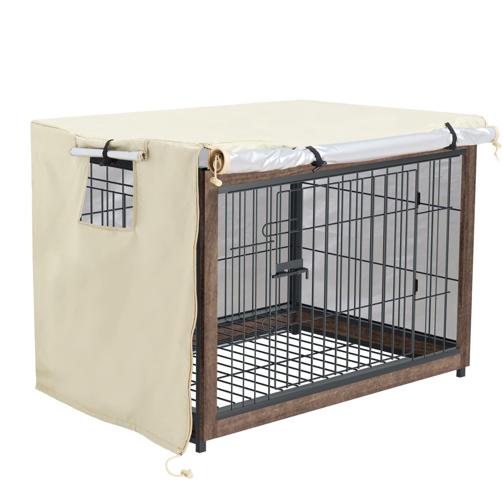 落ち着ける空間作り 防水 水洗い うさぎ 猫 虫よけ 防風 通気 夏 防寒 防音 60 90 ペットサークルカバー 犬のケージカバー BingoPaw