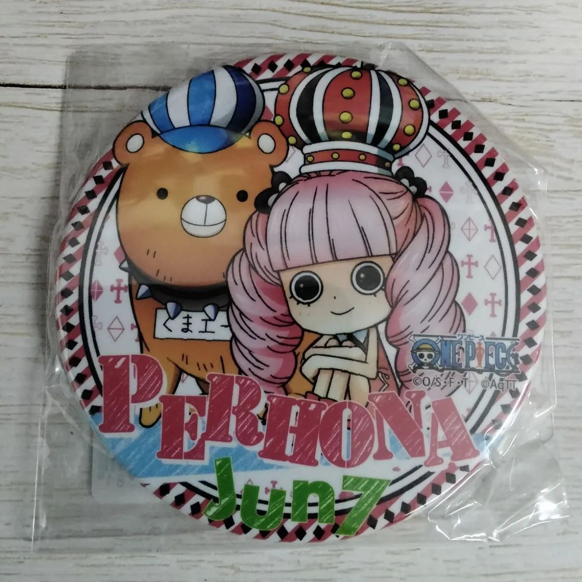 バースデイ缶バッジ(2017) 【ペローナ】「東京ワンピースタワー