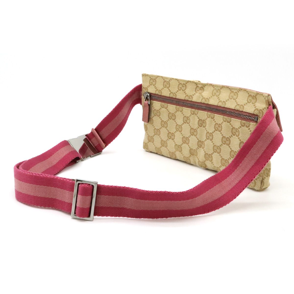 希少色 ピンク●GUCCI ウエストバッグ ボディバッグ GG キャンバス 楽天市場】グッチ GUCCI ヴィンテージロゴ ウエストポーチ