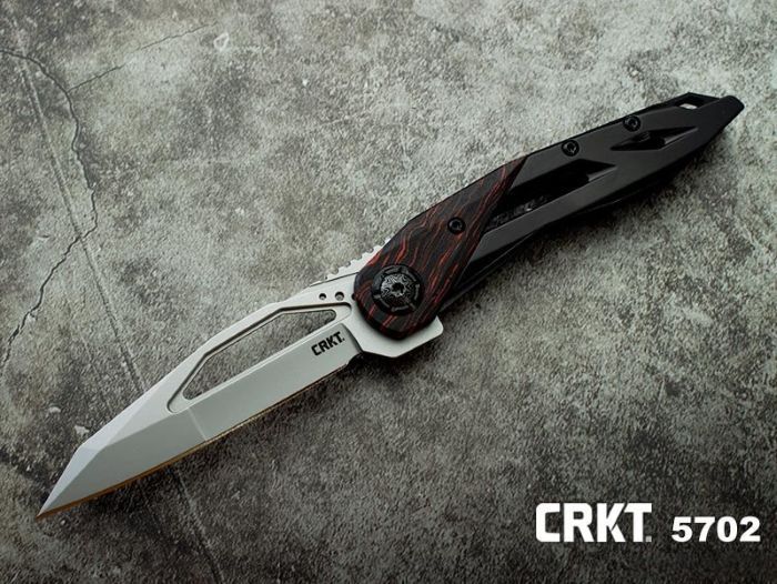 コロンビアリバー CRKT 5702 ニュークリア フレームロック 折りたたみナイフ Nucleus Frame Lock F ing EDC Pocket Knife サバゲー