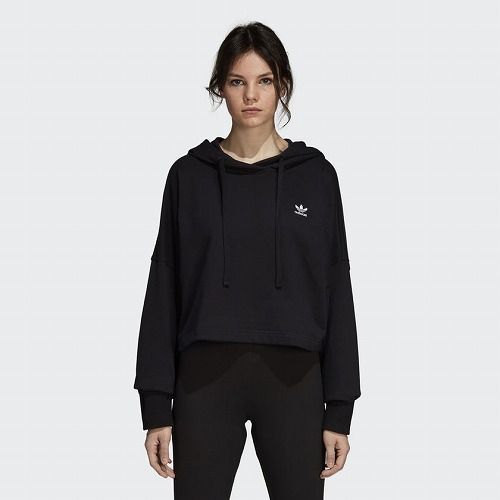 アディダスオリジナルス adidas Originals クロップドフーディー おしゃれパーカー レディース ストリート DH2759 WOMEN  SC CROPPED HOODIE - メルカリ