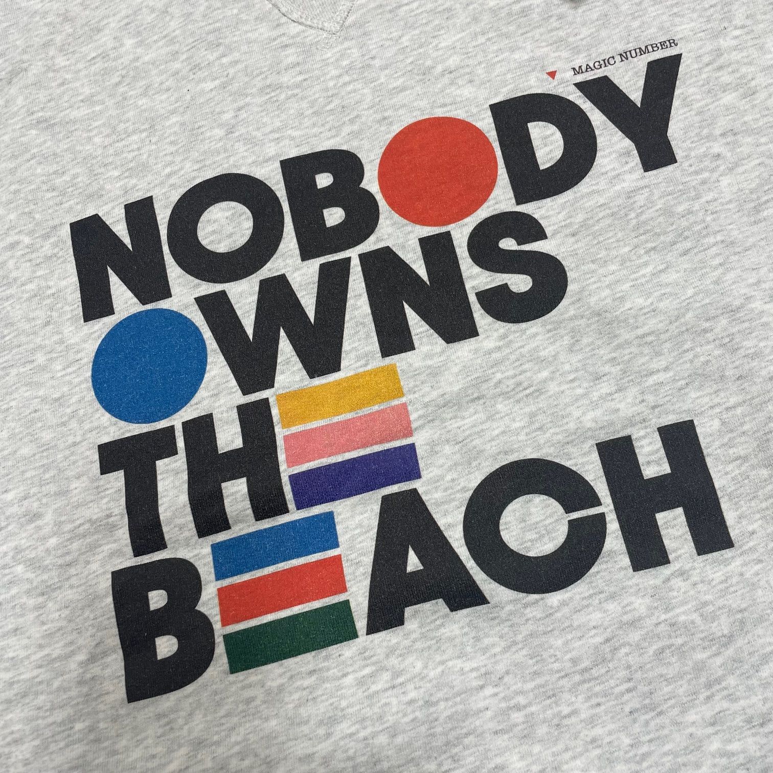 参考上代14300円 未使用品 MAGIC NUMBER NOBODY OWNS THE BEACH CREW 