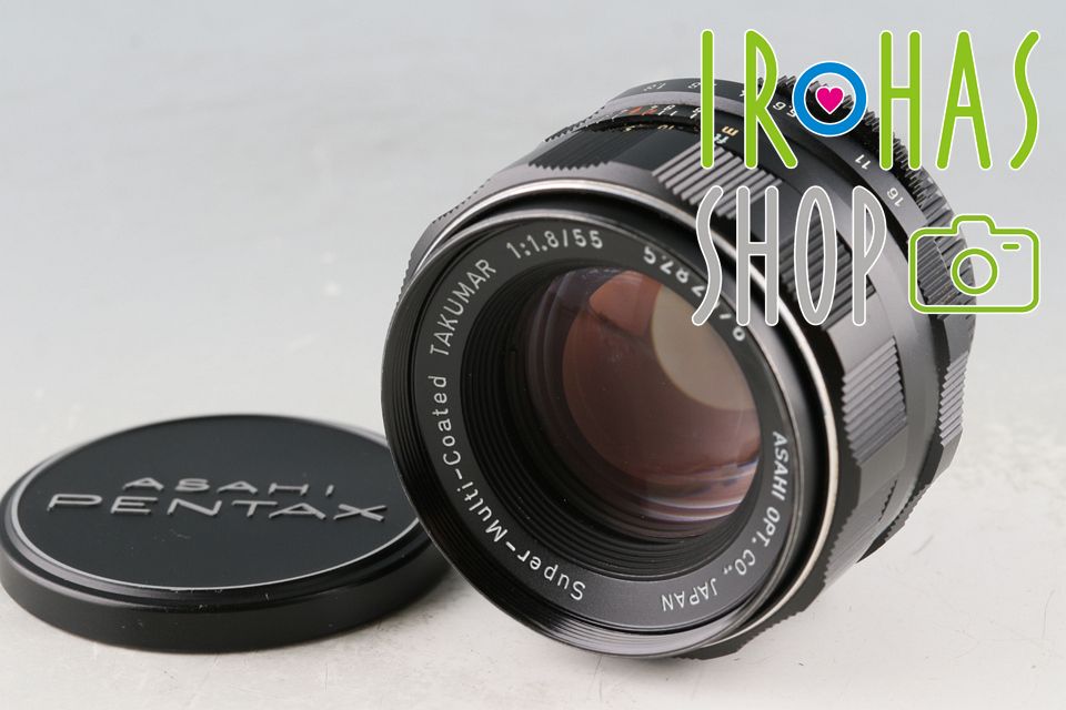 Asahi Pentax SMC Takumar 55mm F/1.8 Lens for M42 Mount