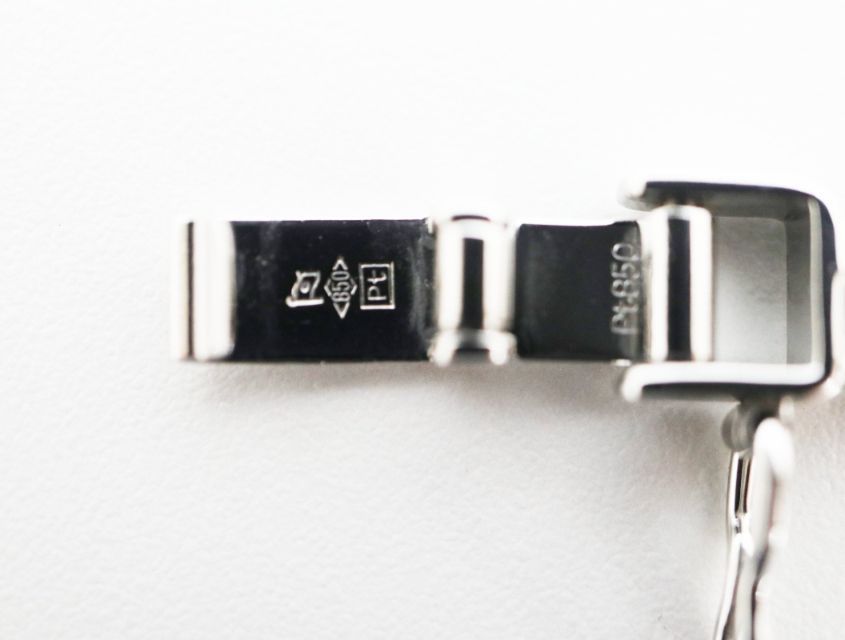 PT850 キヘイ 喜平 ブレスレット 6面ダブル 20.2ｇ 6メン 白金 プラチナ850 ジュエリー WWW_SHINETEETH_COM