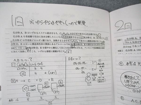 UN04-085 鉄緑会 高3化学・分野別 2022 夏期講習 26S0D - 参考書・教材