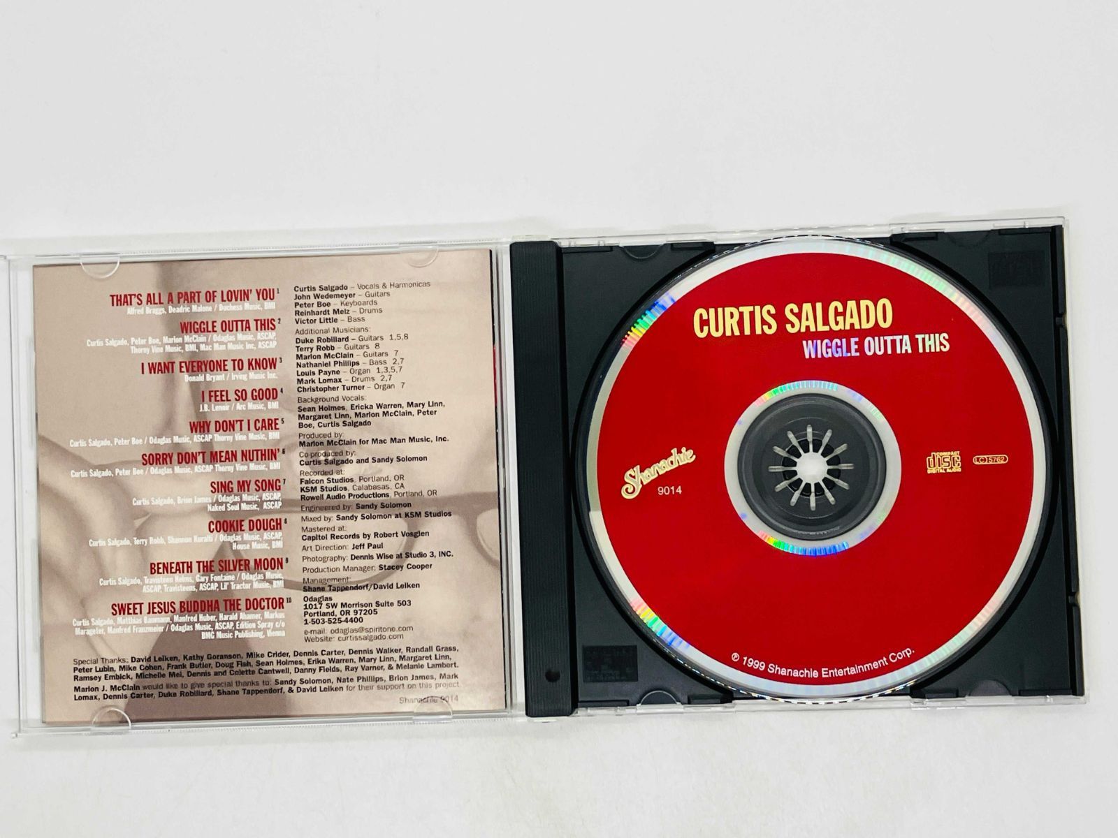 thumbnail image 2 of Curtis Salgado WIGGLE OUTTA THIS CD 2 of 13