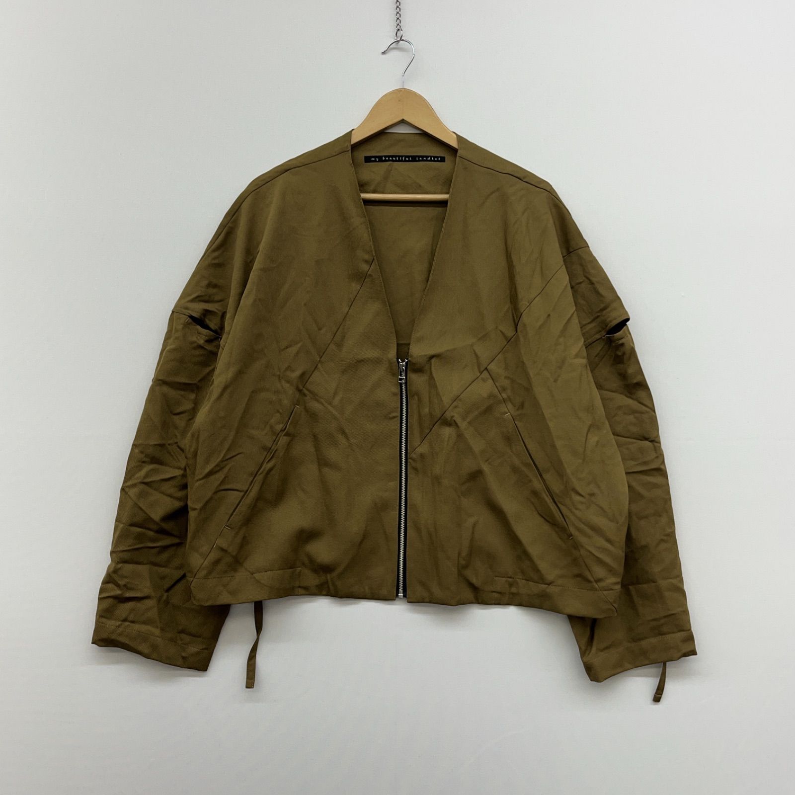 My beutiful landlet|ﾏｲﾋﾞｭｰﾃｨﾌﾙﾗﾝﾄﾞﾚｯﾄ|1|ﾉｰｶﾗｰｼﾞｬｹｯﾄ|BEIGE|ﾍﾞｰｼﾞｭ