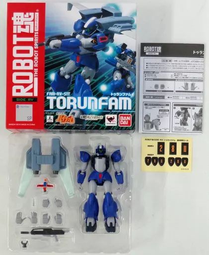 【中古】 ROBOT魂 SIDE RV トゥランファム 銀河漂流バイファム (魂ウェブ商店限定) 中古】フィギュア ROBOT魂 ＜SIDE RV＞ トゥランファム 「銀河漂流