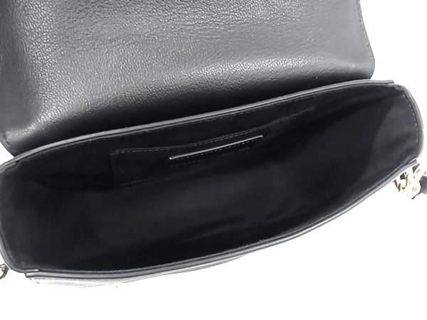 ■新品同様■ SeeByChloe シーバイクロエ マラ レザー×スエード クロスボディ ショルダーバッグ 斜め掛け 肩掛け ブラック系 FJ6930 □新品同様□ SeeByChloe シーバイクロエ マラ レザー×スエード クロス