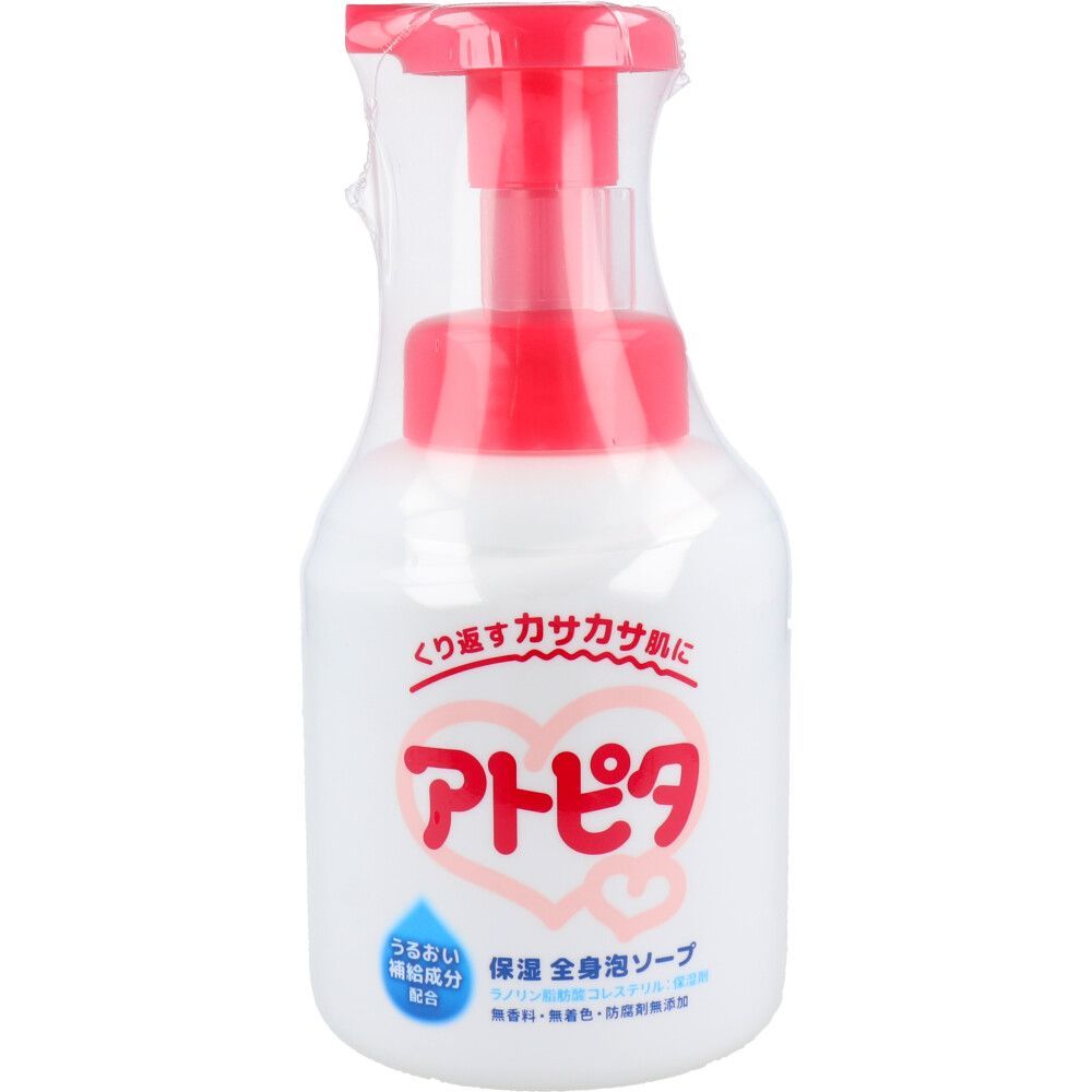 6セット アトピタ 保湿全身泡ソープ 無香料 350ｍL