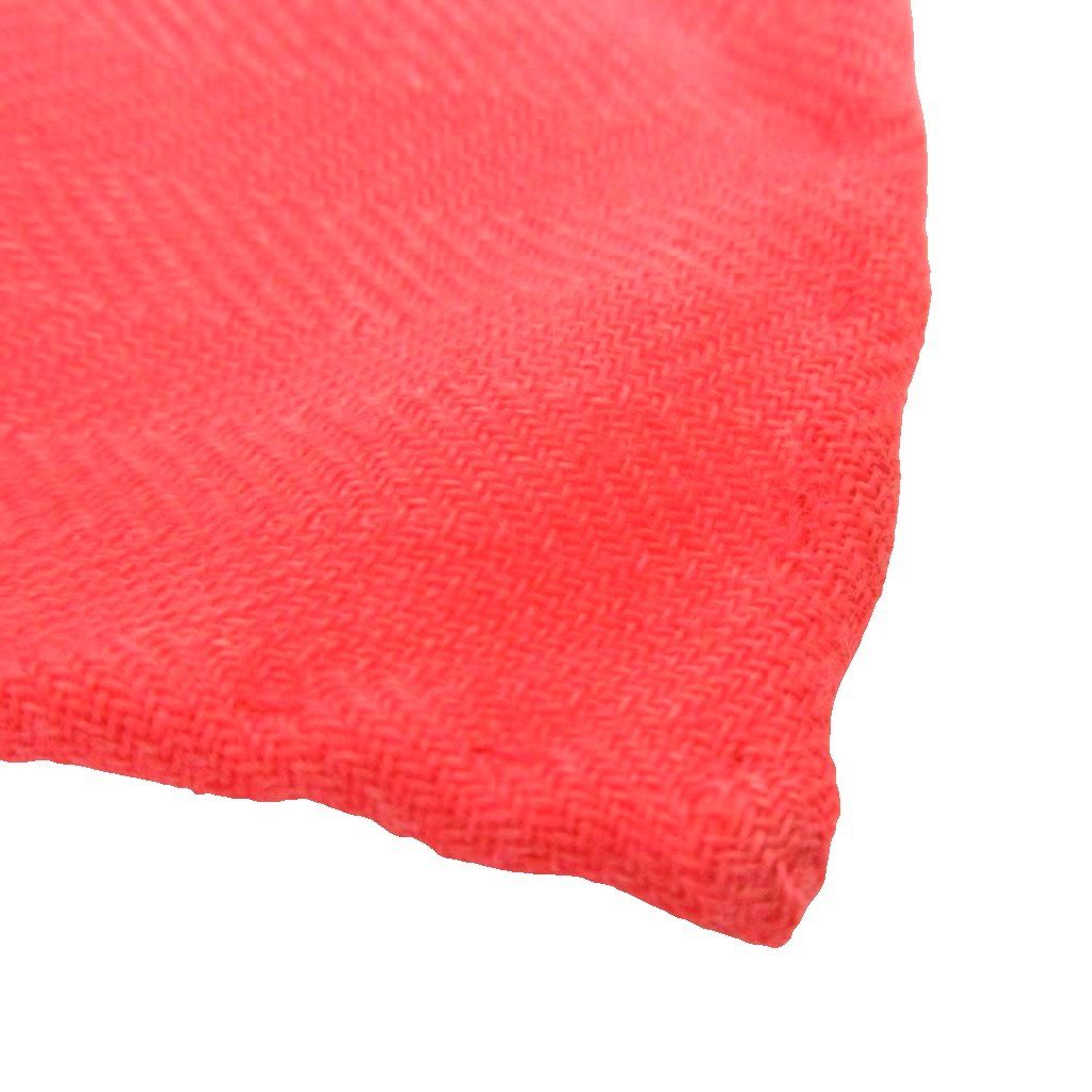 エルメス HERMES カヴァルカドゥール カシシル カレ140 ストール スカーフ カシミヤ 赤系 AA