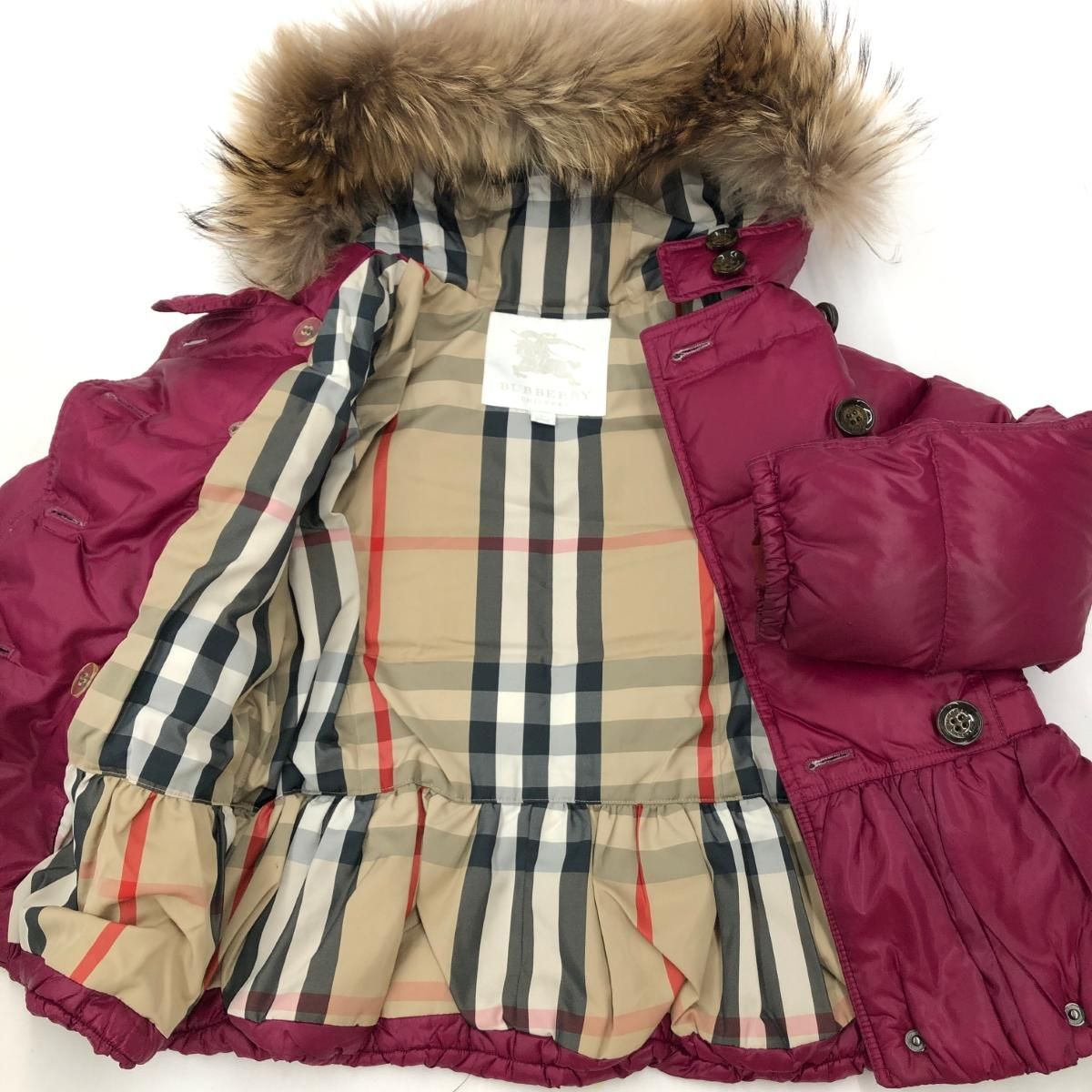 BURBERRY(バーバリー ) キッズ ダウン コート 8y 128 BURBERRY LONDON