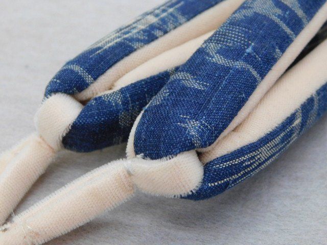 〔楽布特選〕P23602 越後上布の草履の鼻緒 オークション t