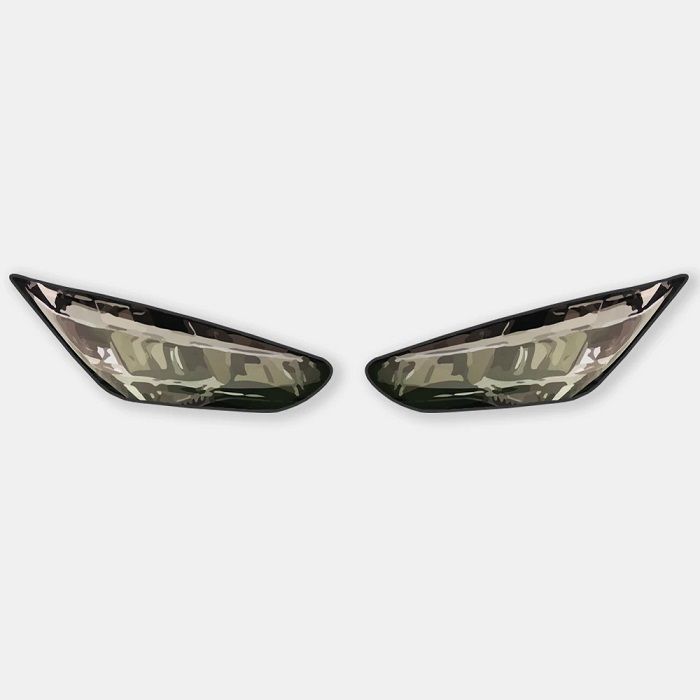 ヘッドライトステッカー Ninja 400 SSP 受注製造 - メルカリ