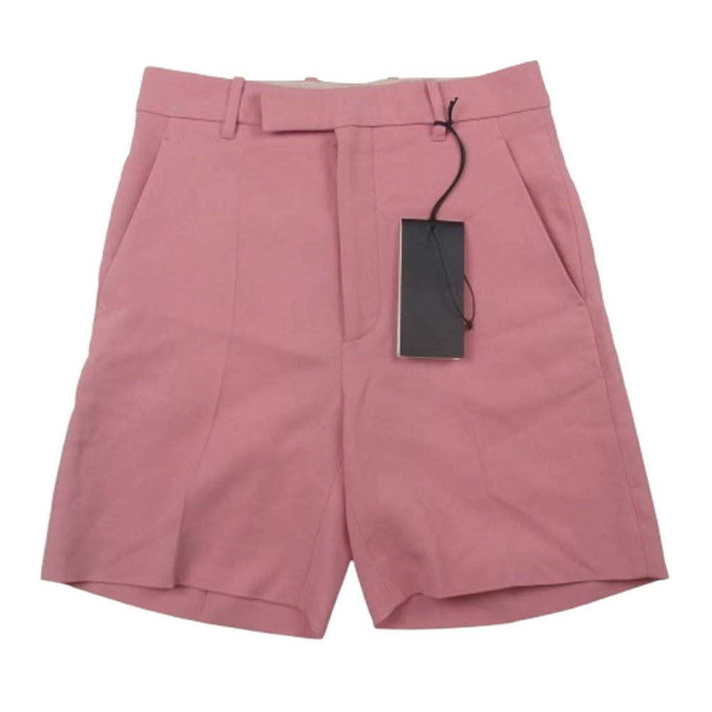 GUCCI グッチ 619500 ZKR01 ヴィスコース テーラード ショーツ ショート ハーフ パンツ ピンク系 36