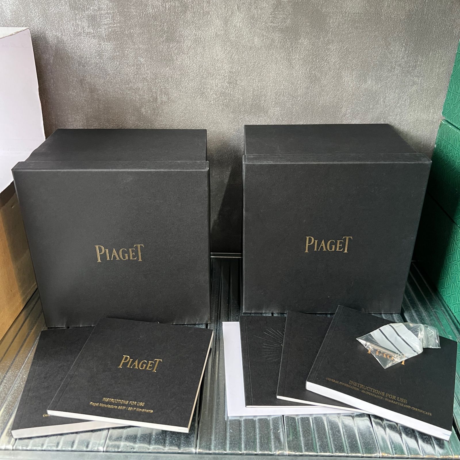 爆売り！ 時計ケース 空箱 Piaget ピアジェ 美品 BOX メルカリ - 2Pセット ピアジェ