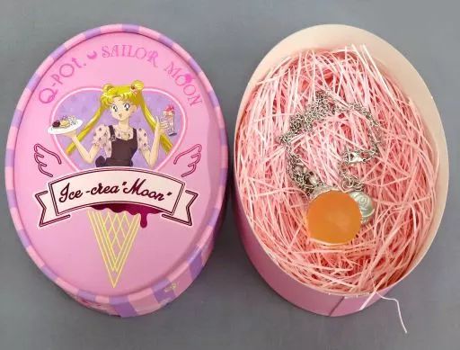 美少女戦士セーラームーン Q-POT 銀水晶 ネックレス 指輪