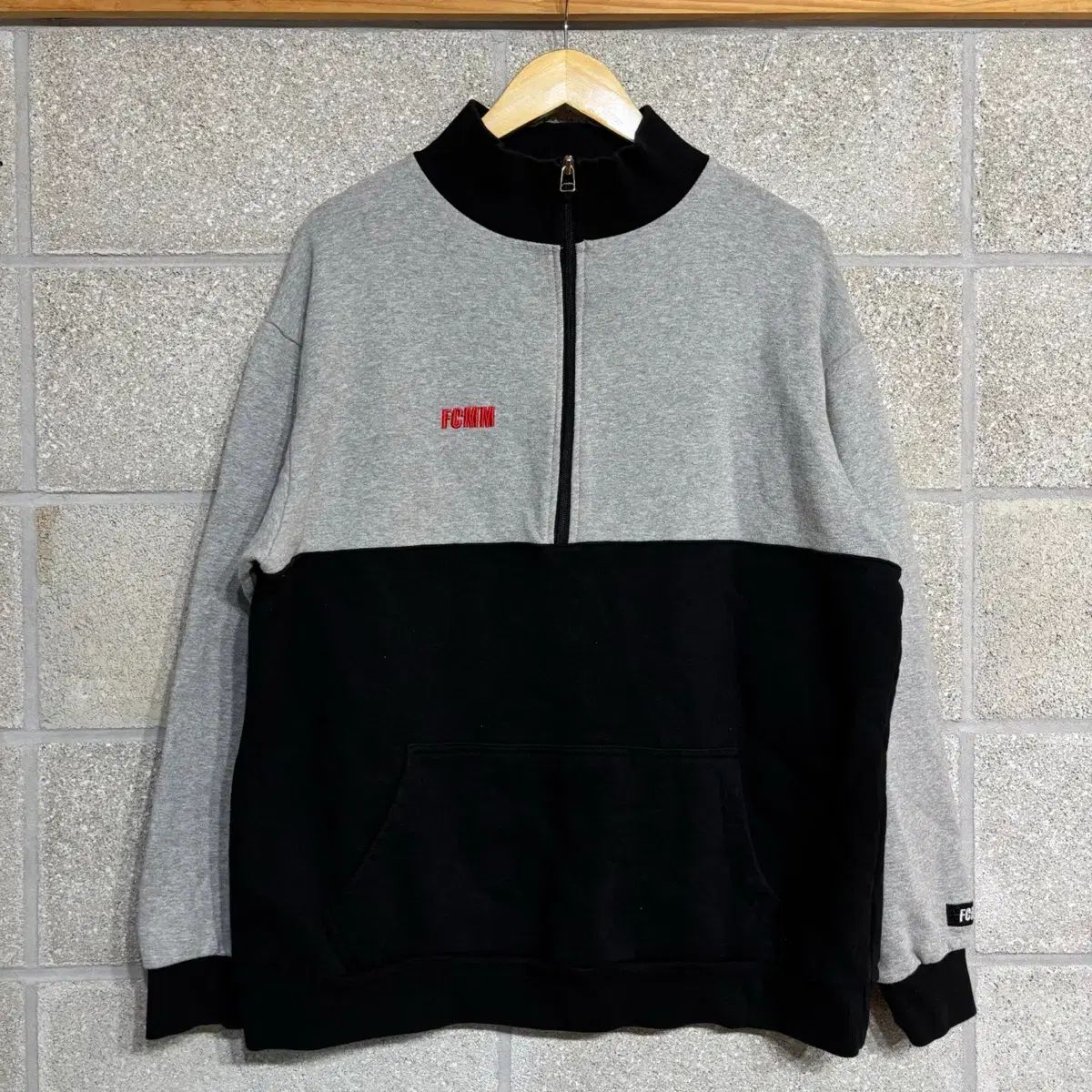 FCMM ハーフジップ スウェットシャツ L （ ng31 パーカー - メルカリ
