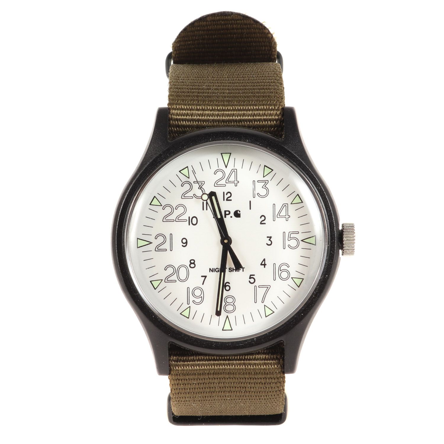 美品 A.P.C. アーペーセー 20SS Carhartt WIP TIMEX 腕時計 ウォッチ 