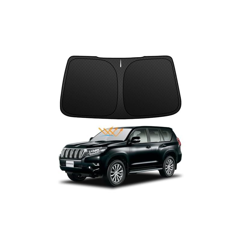 現行ランドクルーザープラド サンシェード 2025強化版 360°回転可能