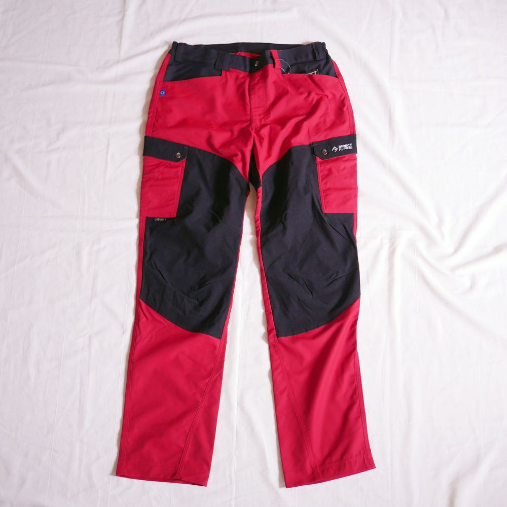 ★ DIRECTALPINE ダイレクトアルパイン MOUNTAINER CARGO red / black L サイズ マウンテナー カーゴ  レッド ブラック トレッキング パンツ 登山 ハイキング チェコ アウトドア ストレッチ コーデュラ サンプル品