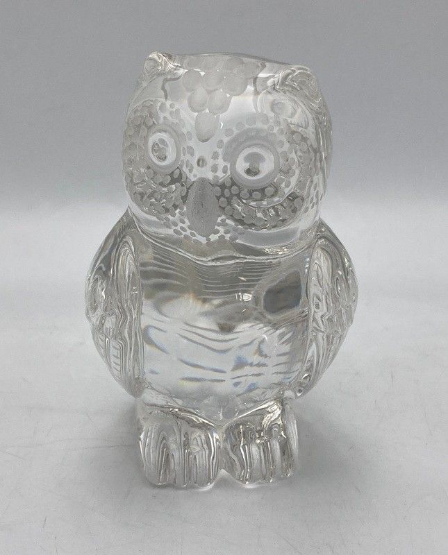 Meissen マイセンクリスタル フクロウ 置物 オブジェ インテリア