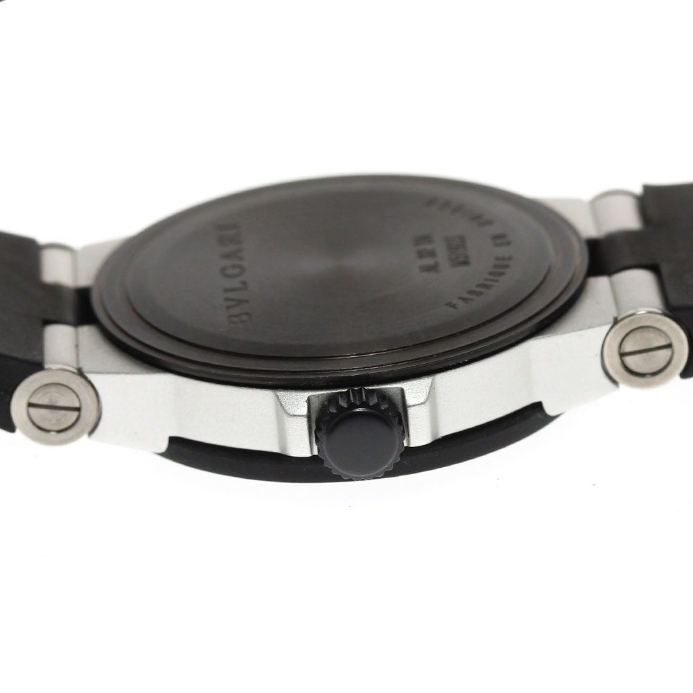 BVLGARI アルミニウムAL32 TA ブルガリ BVLGARI AL32TA アルミニウム デイト クォーツ