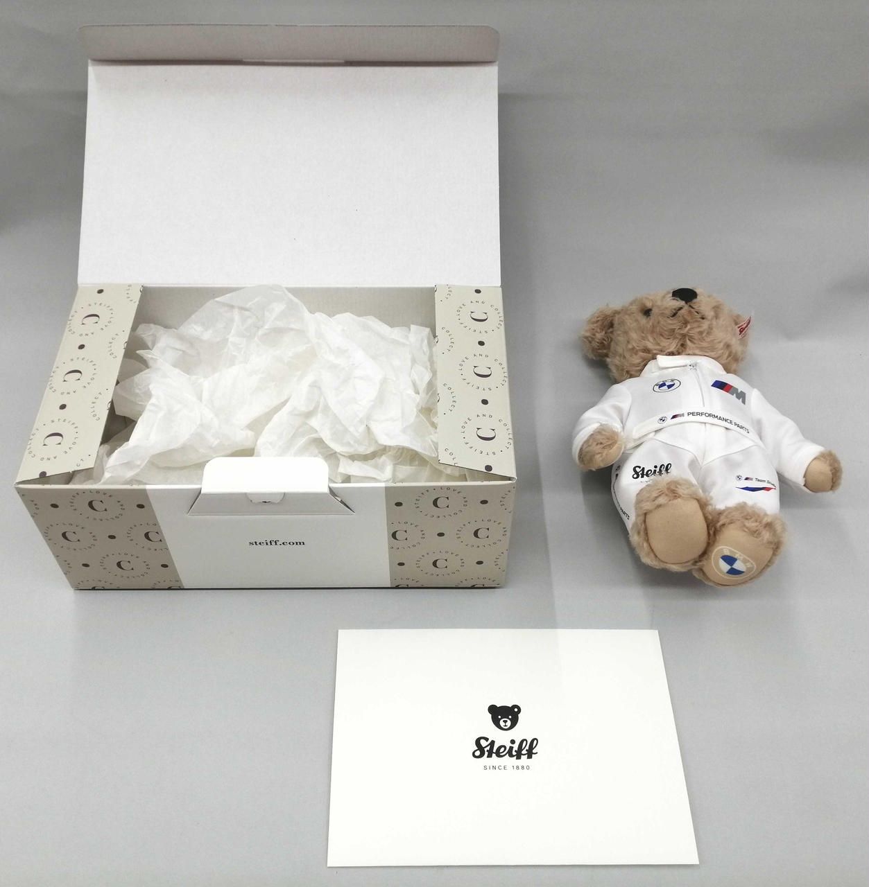 Steiff × BMW レーシング テディベア 限定 No.401/限定生産 証明