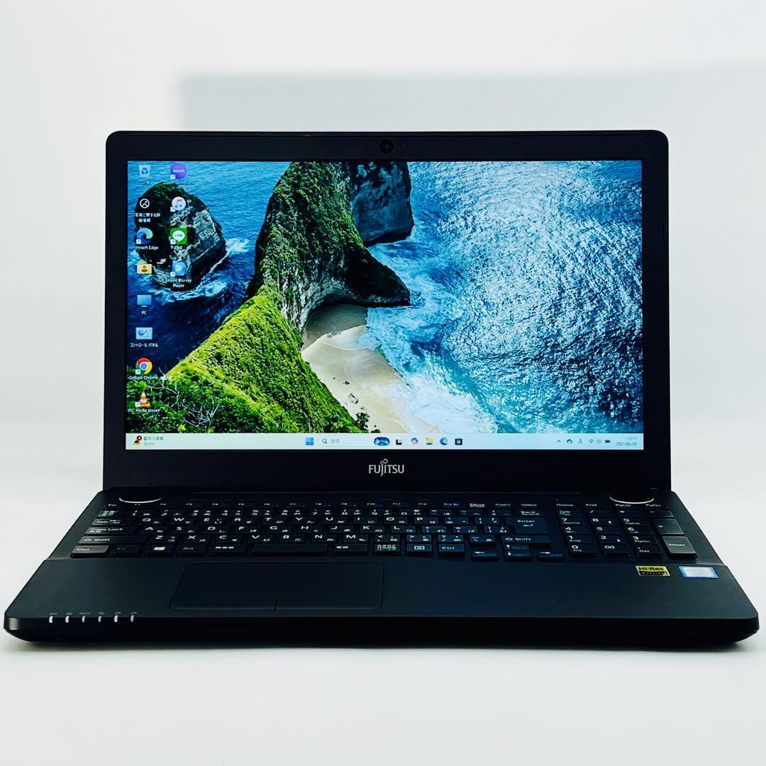 ノートパソコン windows11 オフィス付き core i7 AH53/XB LIFEBOOK 2017年モデル/Fujitsu LIFEBOOK AH53/B2 Corei7 7700HQ