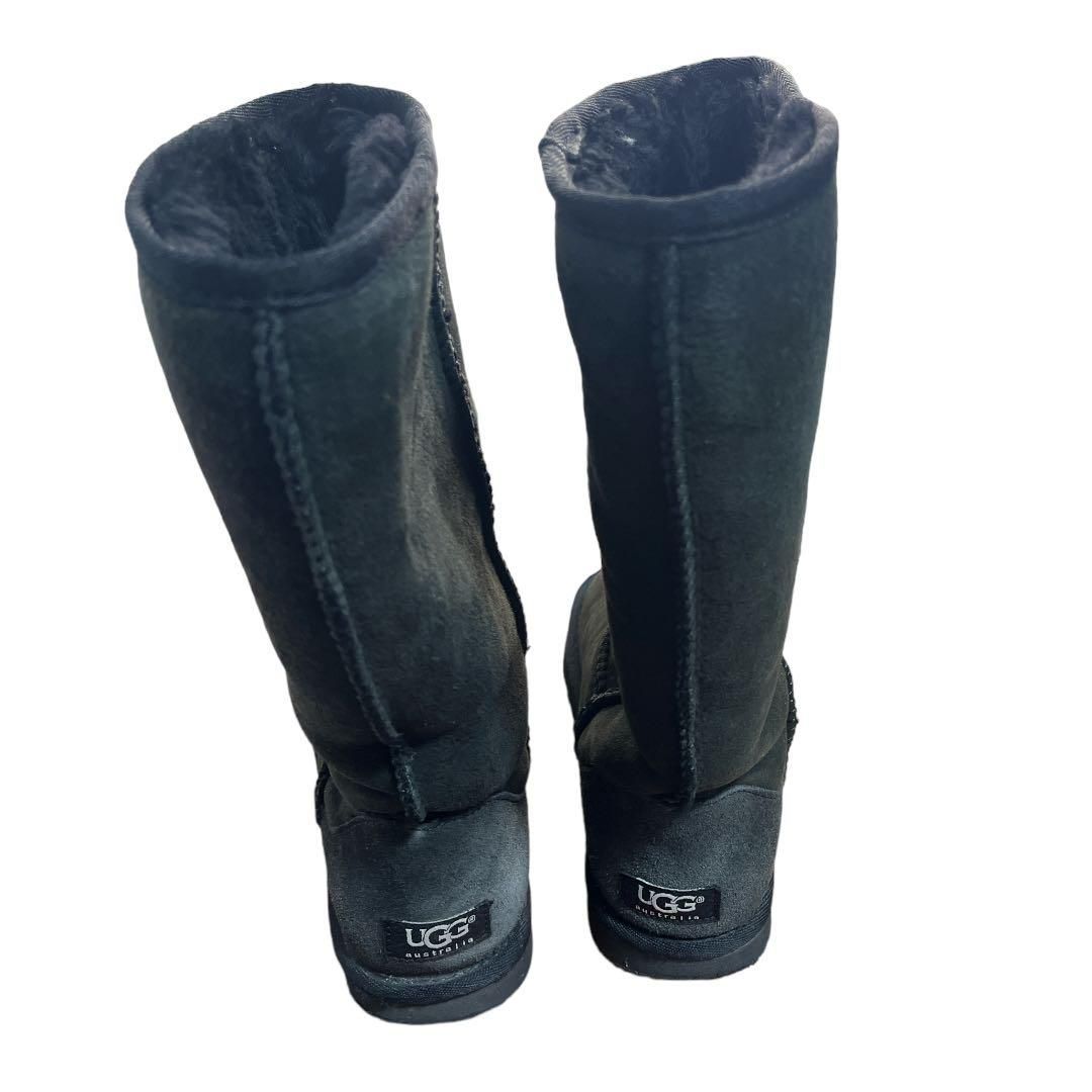 UGG ブラック ムートンブーツ 箱付き UGG ブラック ムートンブーツ(23) - メルカリ