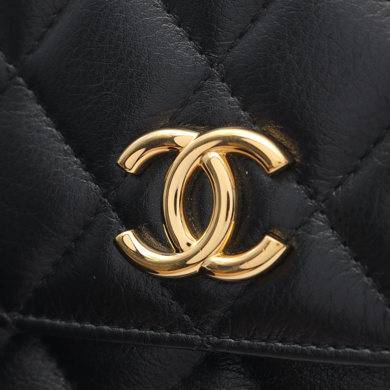 シャネル CHANEL ショルダーバッグ トップハンドル フォン