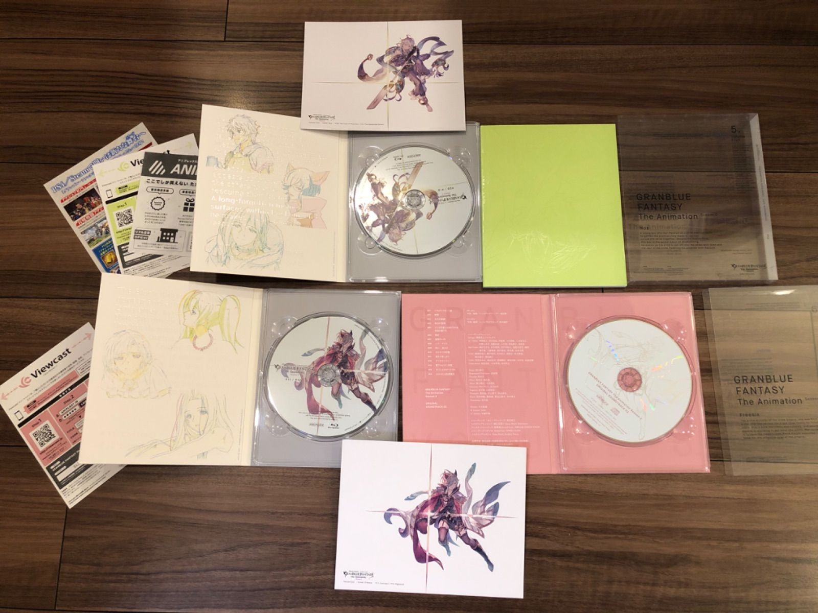 GRANBLUE FANTASY The Animation 1期2期全巻セット 中古][Blu-ray] GRANBLUE FANTASY The Animation 1期2期全巻