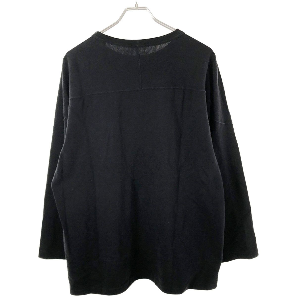COMOLI コモリ フットボールTシャツ ネイビー サイズ2（COMOLI