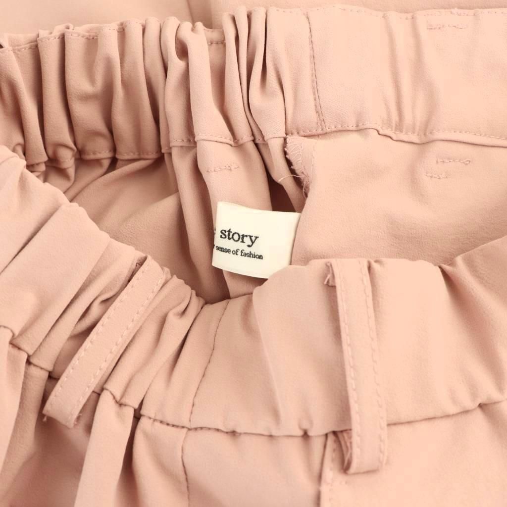 アルページュストーリー Arpege story 24SS ドライワイドパンツ イージー タック 1 ピンク DF OS SH DECORATOM_COM_BR