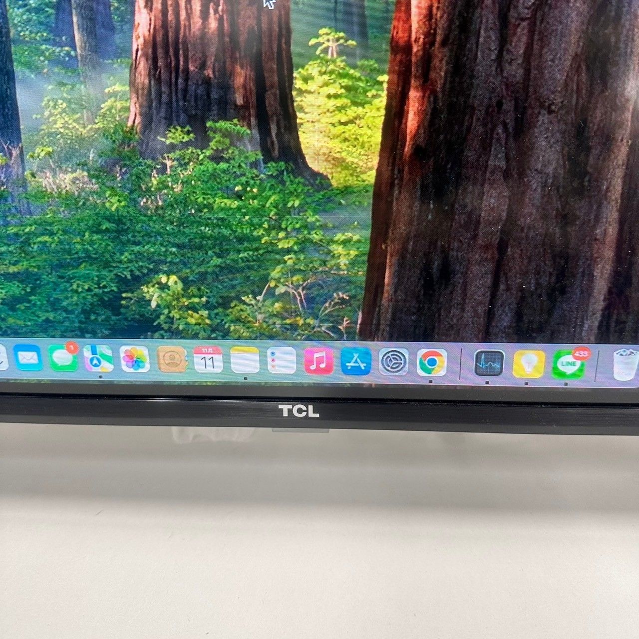 2023年製【TCL 液晶カラーテレビ 32S5400 32V型】中古品 TCL ティーシーエル 32型 チューナーレス 液晶テレビ 2023年製